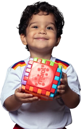 Aluno da Educação Infantil da CNSLUZ